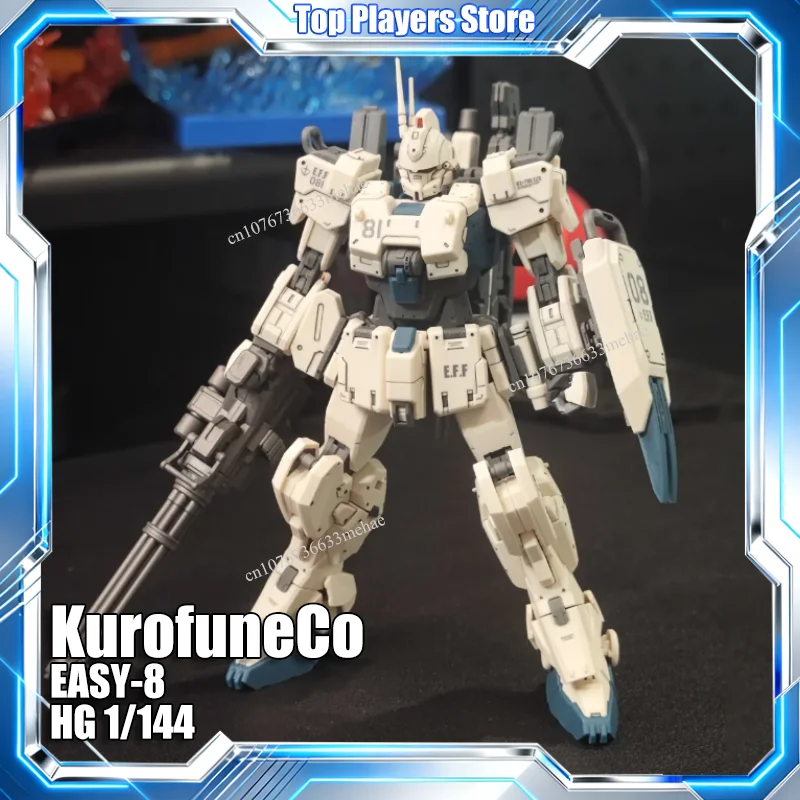 Auf Lager KurofuneCo EZ8 HG 1/144 RX-79 EASY-8 HCS Ghost Fighter Nr. 8 EZ-8 Figuren, zusammengebauter Modellbausatz, Spielzeug Nr. 08 Geschenke Image