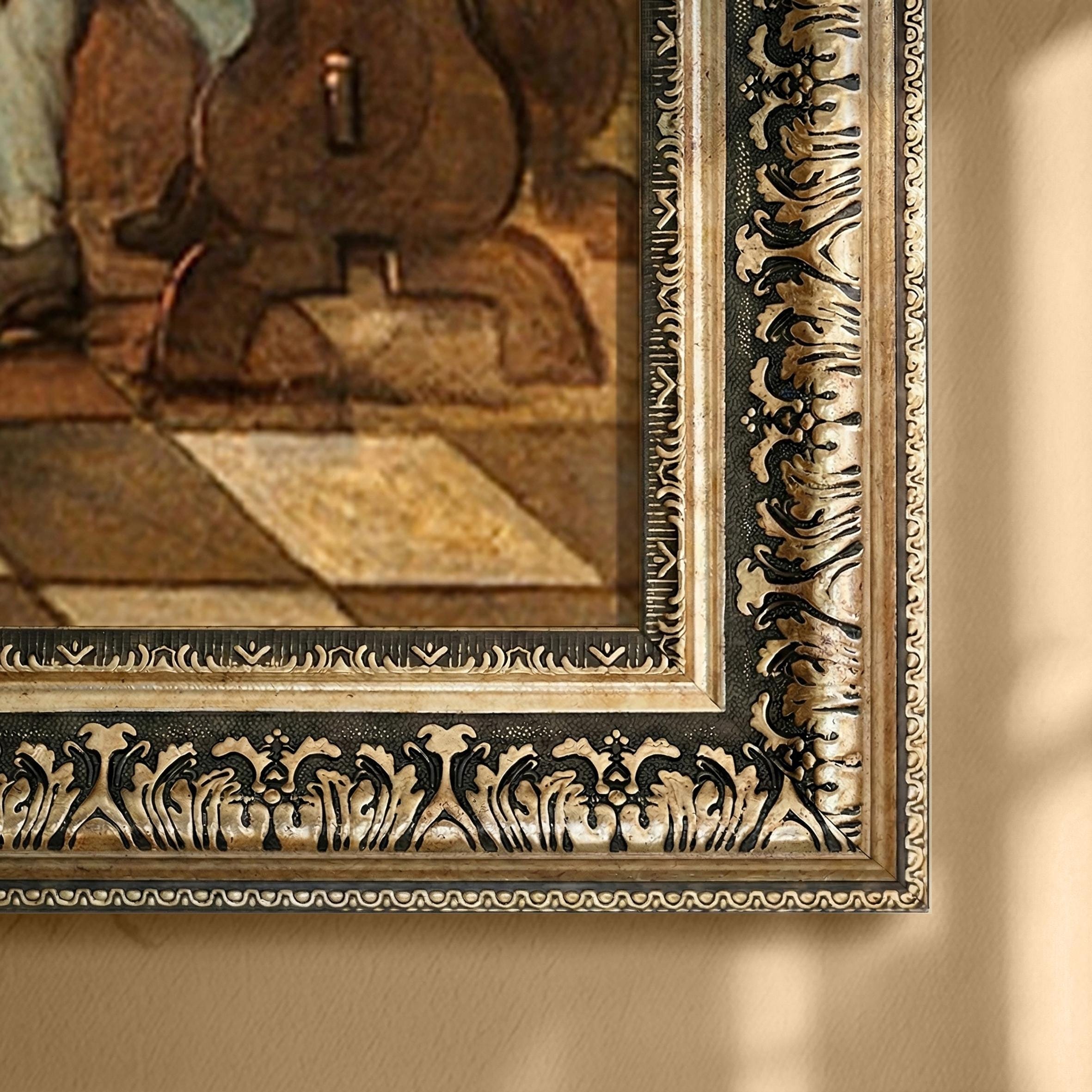 Cornice per TV Samsung, cornice per TV TCL NXT, cornice decorativa, cornice per TV, cornice TV personalizzata, cornice TV a strisce scure dorate