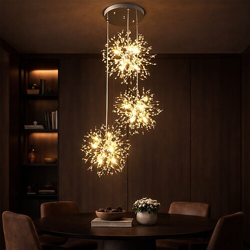 Luxus-Kristall-Kronleuchter, Cluster-Designs, Putnik-Kronleuchter, Deckenleuchte, goldene Pendelleuchte für Esszimmer, Küche, Wohnzimmer, Restaurant (Gold, 18/36-Licht), 110–240 V Image