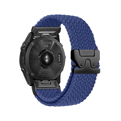 Quickfit 22 mm/26 mm Silikon-Smartwatch-Armband für Garmin Fenix 7x/7 Solar/6x/6 Pro/5/5x Plus/3/3hr/Epix Image