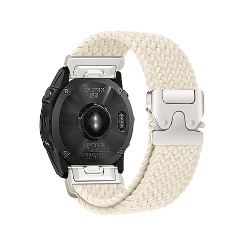 Quickfit 22 mm/26 mm Silikon-Smartwatch-Armband für Garmin Fenix 7x/7 Solar/6x/6 Pro/5/5x Plus/3/3hr/Epix Image