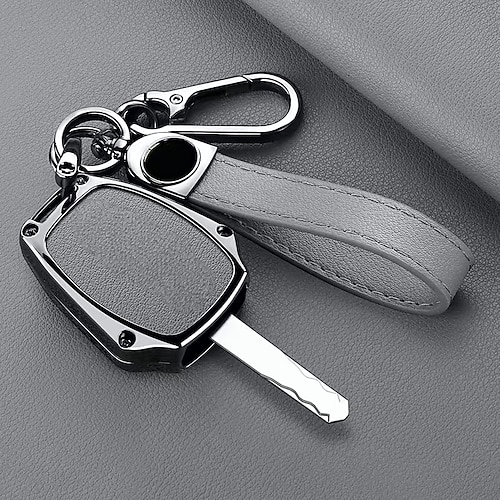 Custodia in pelle e lega di zinco per chiave auto per Honda CR-V Civic Insight Fit SRV FRV Chord 7 Jazz GR8 150 R accessorio per moto