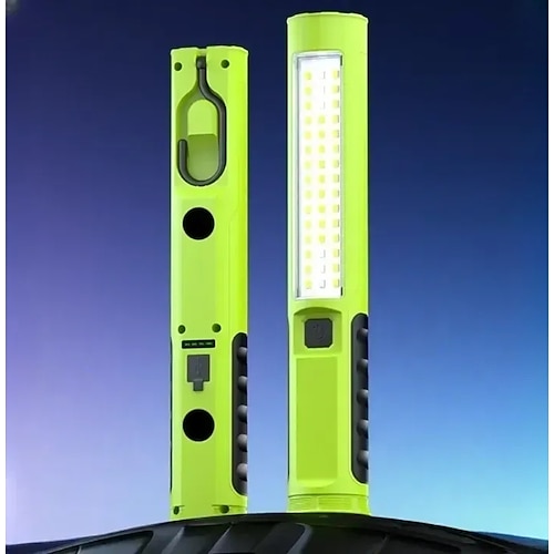 luce da lavoro a LED COB regolabile, luce di servizio portatile compatta con molteplici opzioni di montaggio per garage, riparazioni auto, emergenza o uso in officina