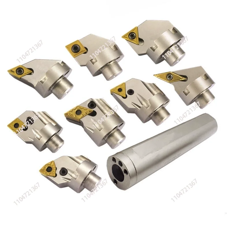 CNC Drehmaschine Schneiden Bar Drehen Werkzeug Halter Kopf Veränderbar Anti-vibration Langweilig Werkzeug Bar Drehmaschine Schneiden Bar Drehen Stange Werkzeug körper Image