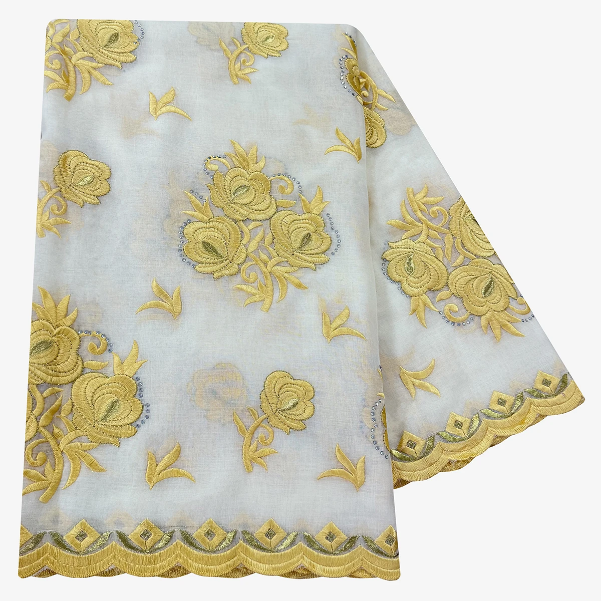 Muslimischer Schal, afrikanische Frauen, Hijab, hochwertiger 100 % Baumwollstoff, Rayon-Baumwollfaden, bestickter Schal, Dubai, ausgezeichneter Stil Image