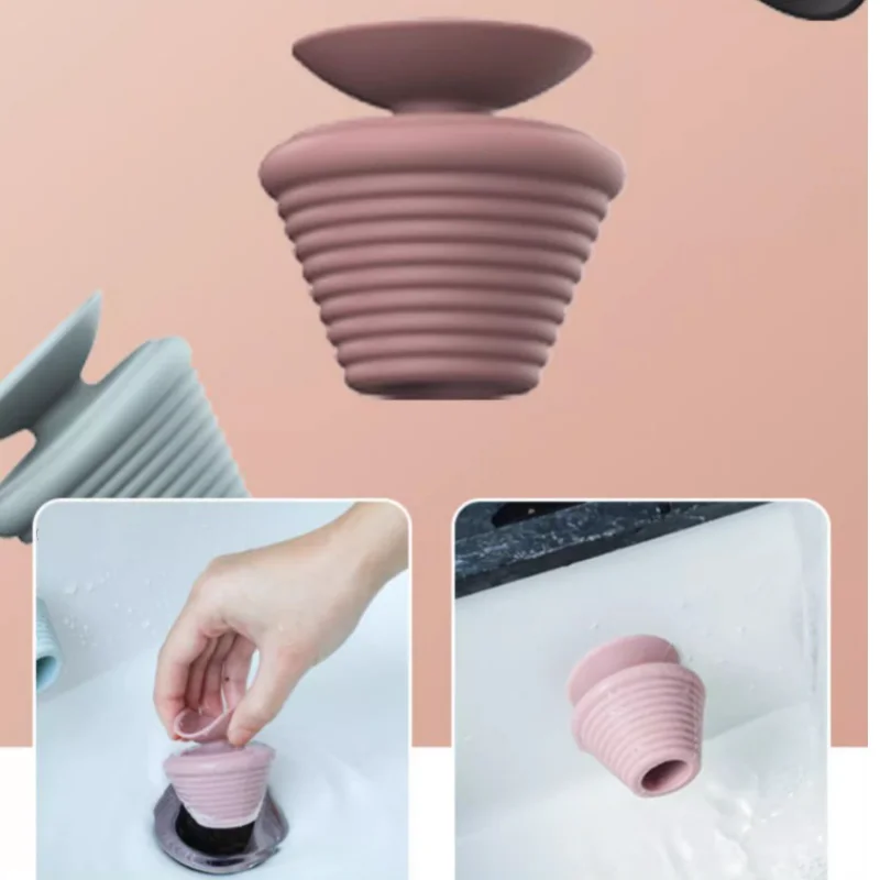Bouchon de baignoire universel en Silicone, cuisine salle de bains, remplacement d'évier, Anti-colmatage, bouchon de bain, accessoire de salle de bains