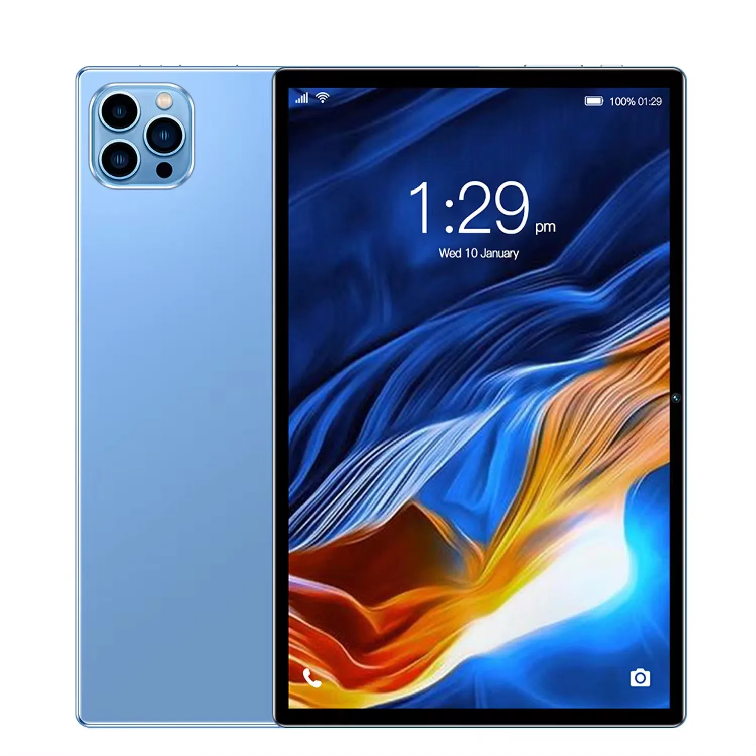 BDF Android 10,1 Zoll Tablet PC Google Play Octa Core Dual Kameras Dual SIM 3G Telefon Anruf Tablets Bluetooth Wifi 4GB + 64GB ROM Image