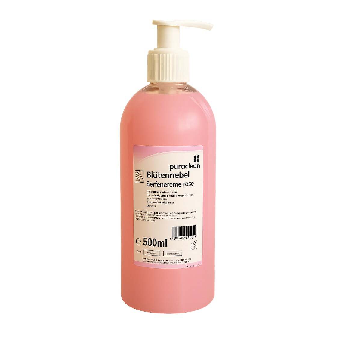 puraclean Blütennebel Seifencreme rose 500 ml Pumpflasche Image
