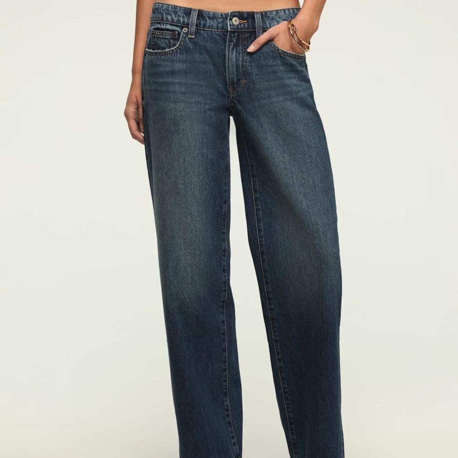 Lucky Brand The Baggy - Women's Jeans Denim Pants in No Filter Wash, Size 28 x 29