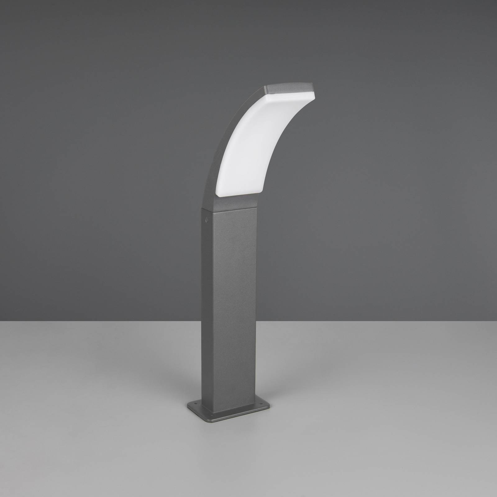 Reality Leuchten LED Wegeleuchte Beja, schwarz, Aluminium, Modern, LED Außenleuchte