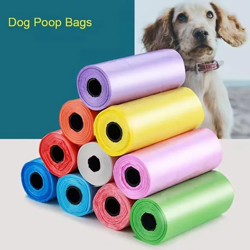 New pet Poop Bag Outdoor Cleaning Poop Bag Outdoor Clean Pet Supplies For Dog Refill Garbage Bag Pet Supply