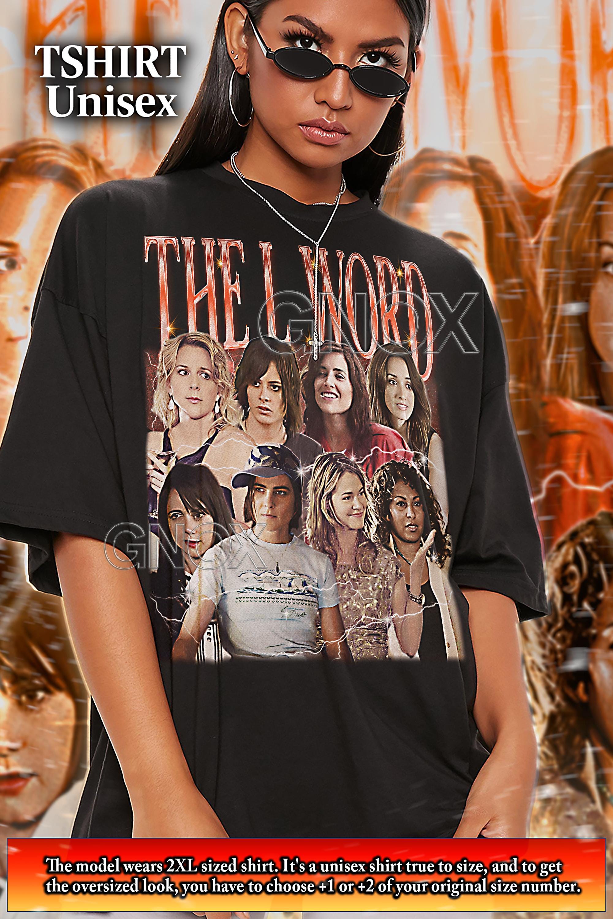 Maglietta THE L WORD, maglietta The L Word, magliette vintage The L Word, maglione retrò anni '90 The L Word, regalo The L Word Merch #saf
