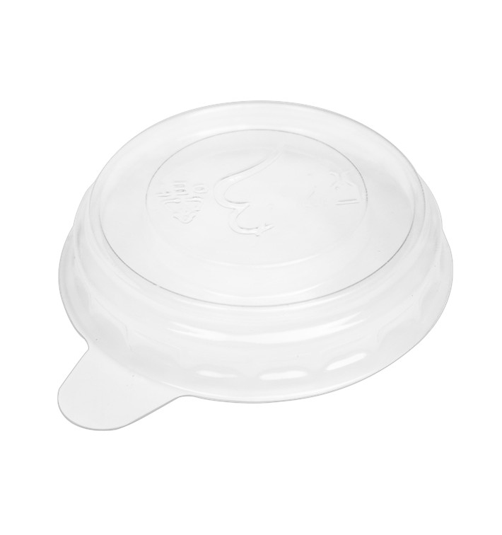 MONOUSO - Transparenter PET-Deckel für Soßengläser 30ml Ø4,3cm (1.000 Stück) Image