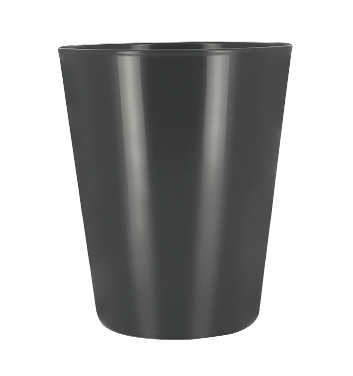 MONOUSO - Wiederverwendbare Durable Becher PP Mineral Anthrazit 330ml (72 Stück) Image