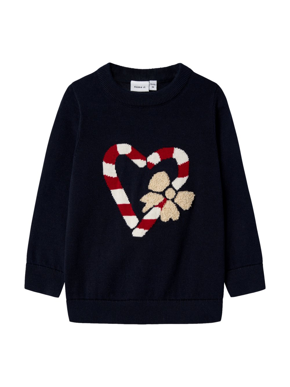 name it Strickpullover Mädchen blau, 110 Image