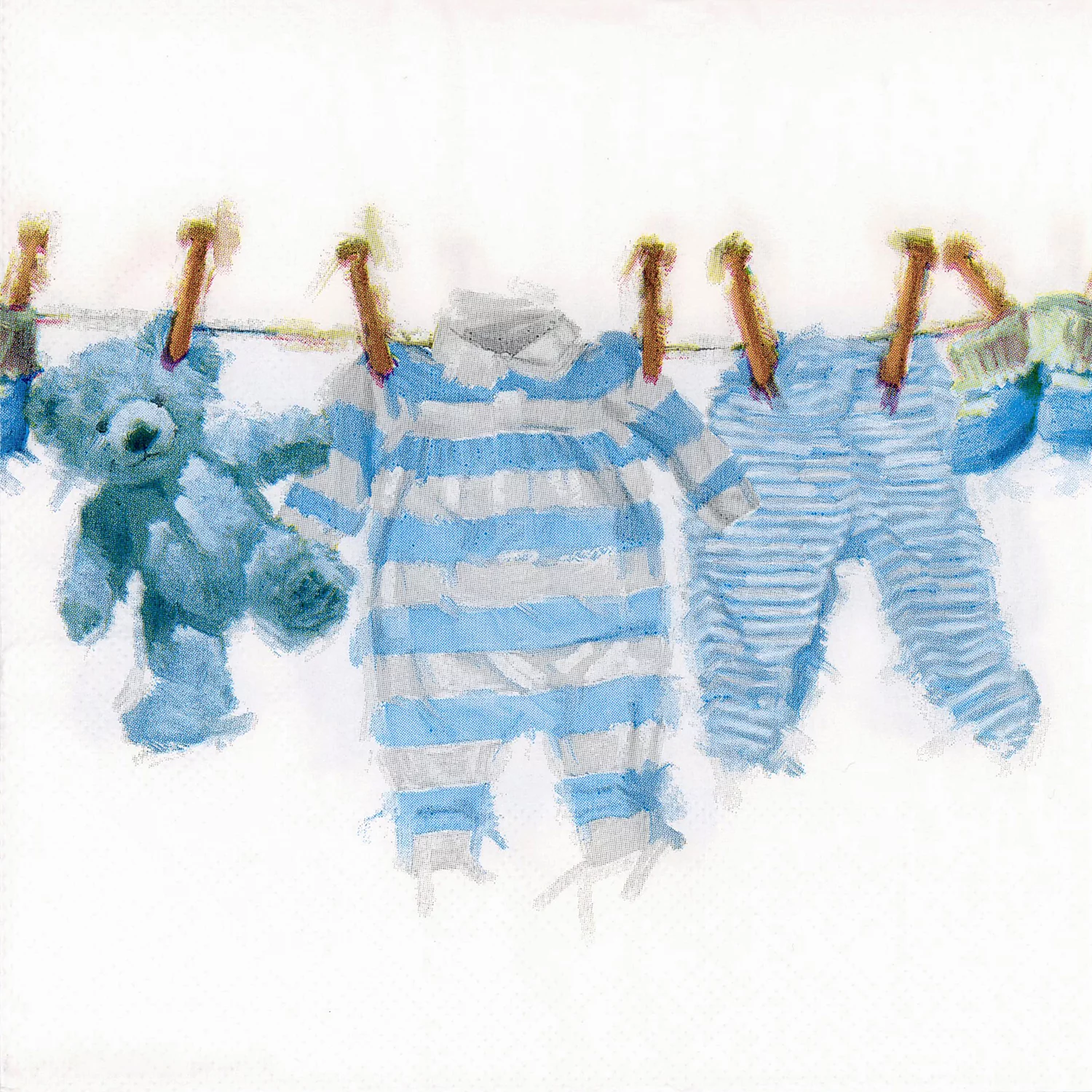 Serviettes en papier "It´s a boy", 33 x 33 cm, 20 pièces