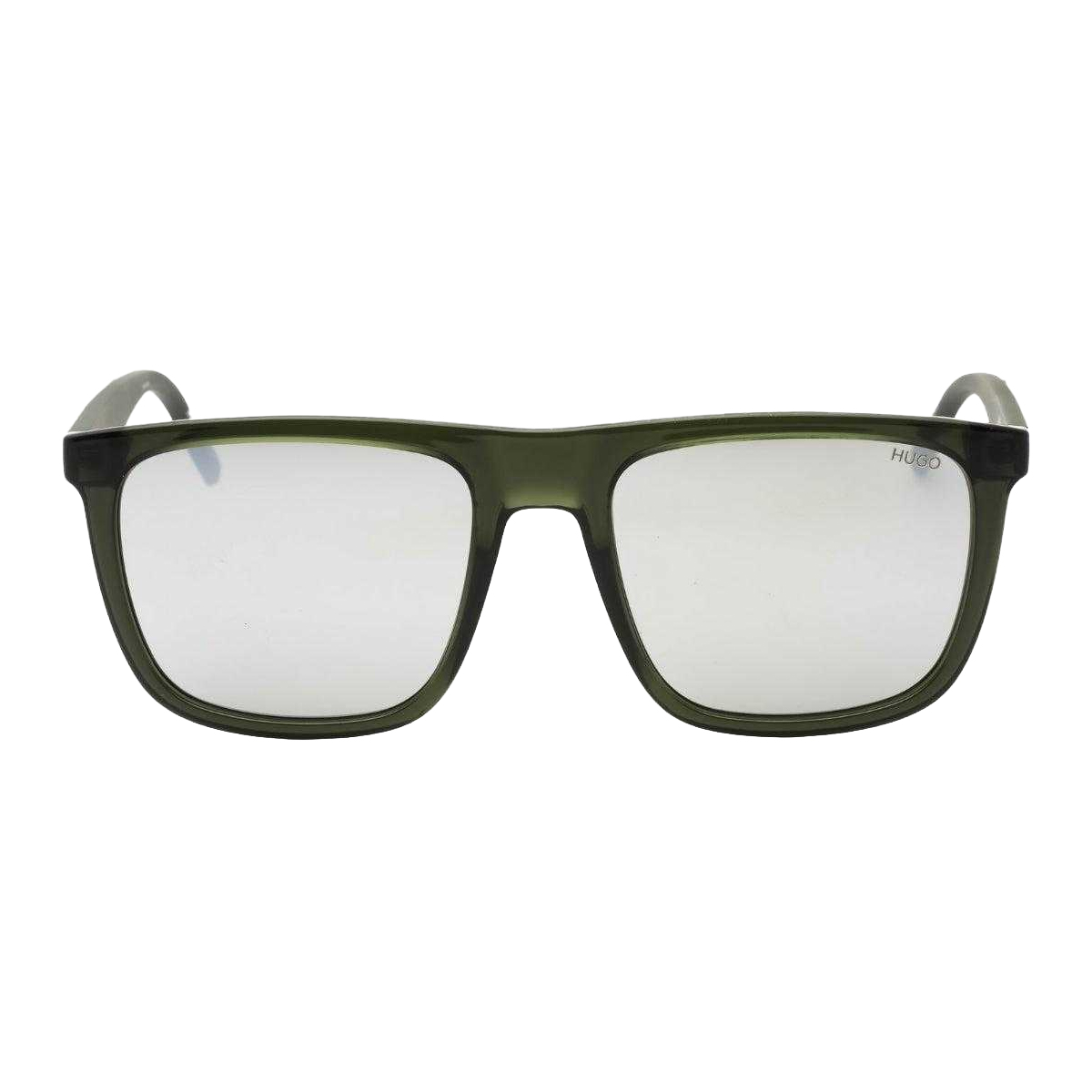 Hugo Boss - Rauch Polarisiert-Sonnenbrille für Herren/Damen Unisex (Schwarz/Dunkelgrün) Image