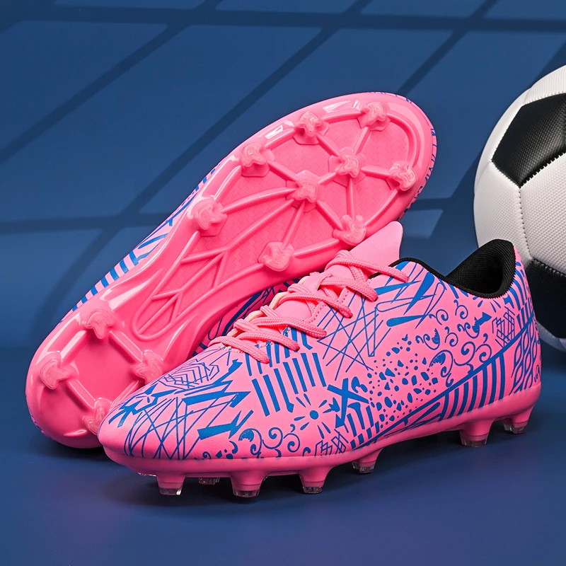 Fußballschuhe für Jugendwettbewerbe FG TF, bequeme, atmungsaktive Fußballschuhe für Teenager Image