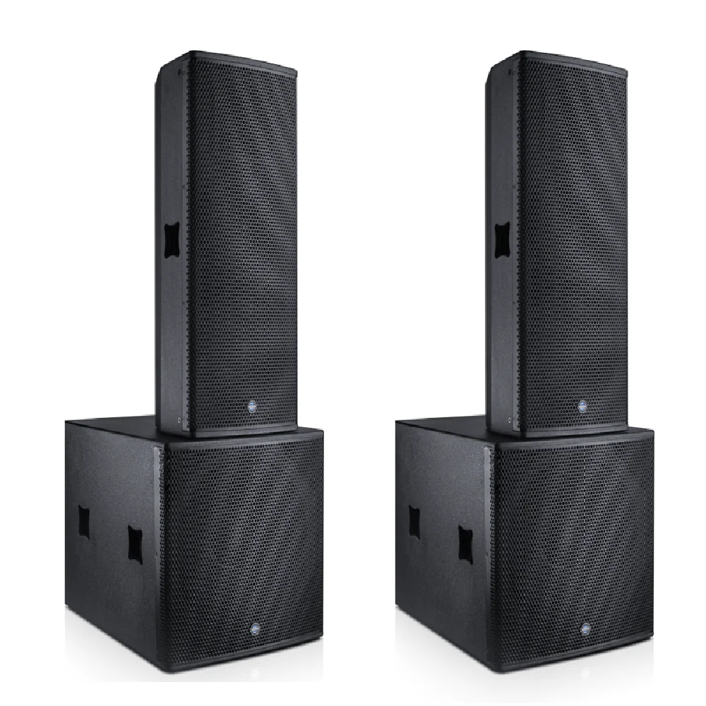 Neues Produkt für den Innen- und Außenbereich, leistungsstarkes Audio-Center, 3-Wege-Lautsprechersystem mit voller Reichweite, aktive Subwoofer, Audio-Center-Line-Array Image