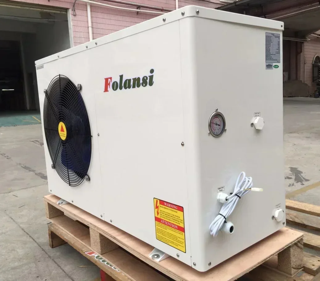Folansi 7,1 kW Haushaltsluft-Wasser-Wärmepumpe, Warmwasserbereiter, geräuscharmes Design, Heizung, Kühlung, Warmwasser, Luftquelle, Wärmepumpe Image