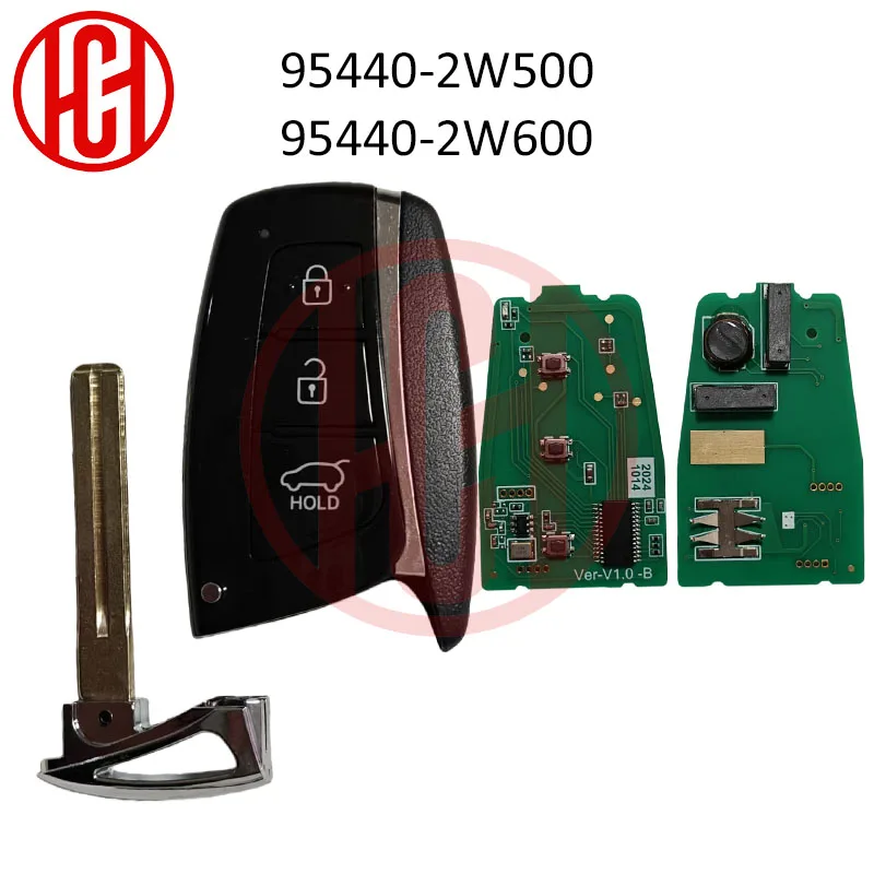 95440 2W500 2W600 433 MHz ID46 Chip Smart Für Hyundai Santa Fe 2012 2013 2014 2015 2016 2017 2018 ix45 Fernbedienung Auto Schlüssel 3 Tasten
