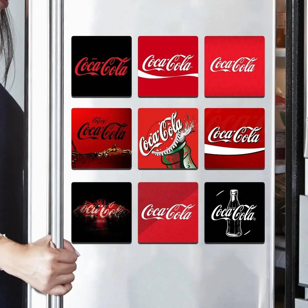 C-Coca-Cola-Magnete, personalisierte Kühlschrankmagnete, individuelle Magnete für Küche, Whiteboard, Heimdekoration, Büro, Geschenk