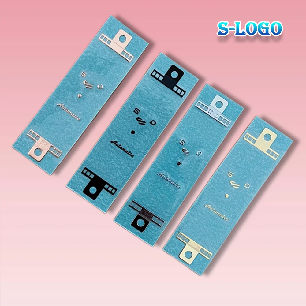 SS-Logo, geeignet für 27–30 mm Zifferblatt, Nickel-Metallaufkleber, automatische Oberflächenmodifikation, Uhrenmodifikationszubehör Image