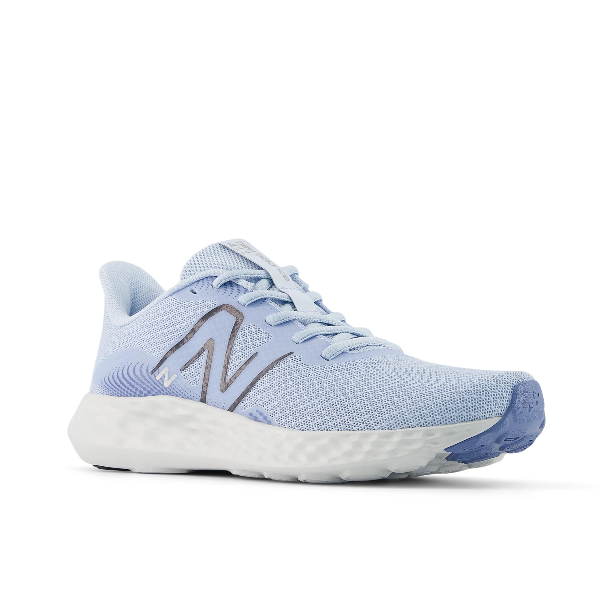 Laufschuh NEW BALANCE "411", Damen, Gr. 37, oxford blau, Synthetik, Textil, Schuhe Laufschuh