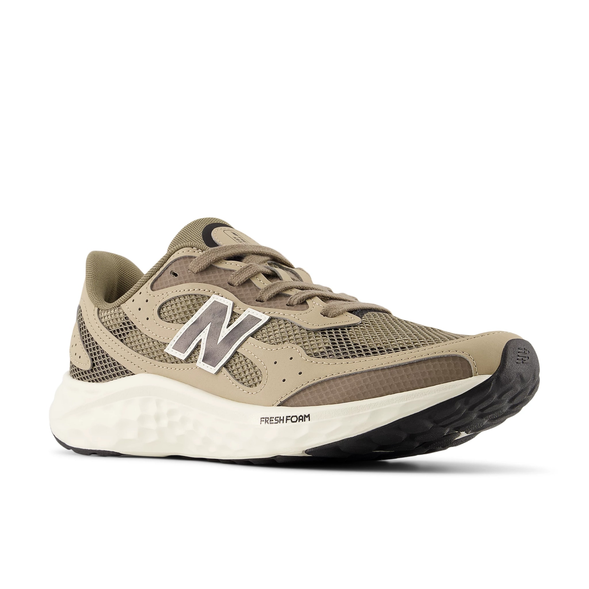 Laufschuh NEW BALANCE "ARISHI", Damen, Gr. 42,5, thunder braun, Synthetik, Schuhe Laufschuh