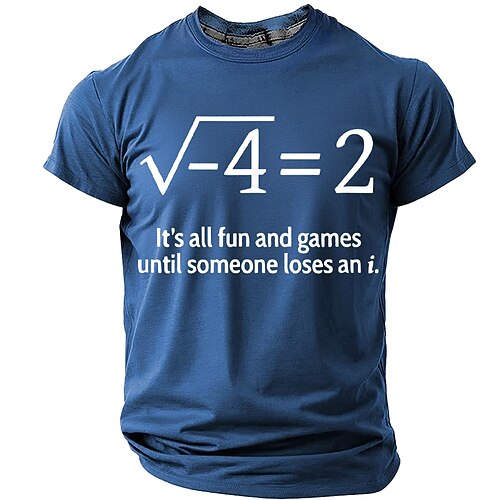 Herren Lustiger Slang T Shirt Kurzarm T-Shirt 3D-Druck Rundhalsausschnitt Hemd Mode Täglich Täglich Straße Blau Schwarz Rote Sommer Frühling Bekleidung S M L XL XXL XXXL