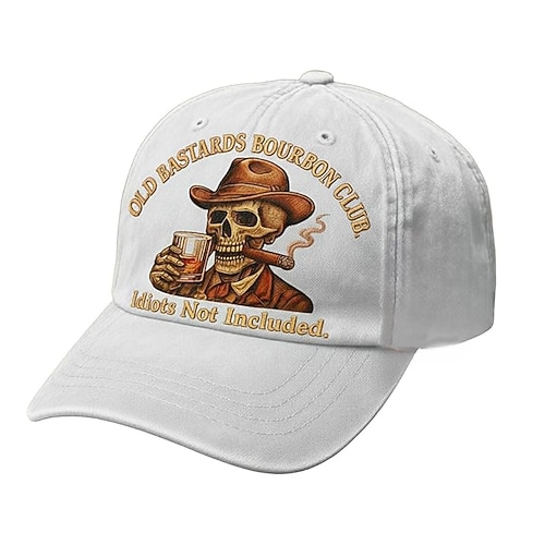 Old Bastards Bourbon Club Hut, verstellbarer Vintage-Whiskyhut, Sammleredition, hochwertiges Destillerie-Merchandise, Geschenk für Bourbon-Liebhaber Image