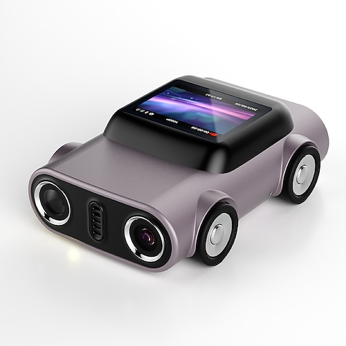 Mini Schlüsselbundkamera - 2K HD Auto-förmige Daumen Kamera - Tiny Tragbare Kleine Kameras Vintage Kompakt Mikro Kameras - Taschen Video Recorder Für Reisen Studienaufzeichnungen Valentinstagsgeschenk