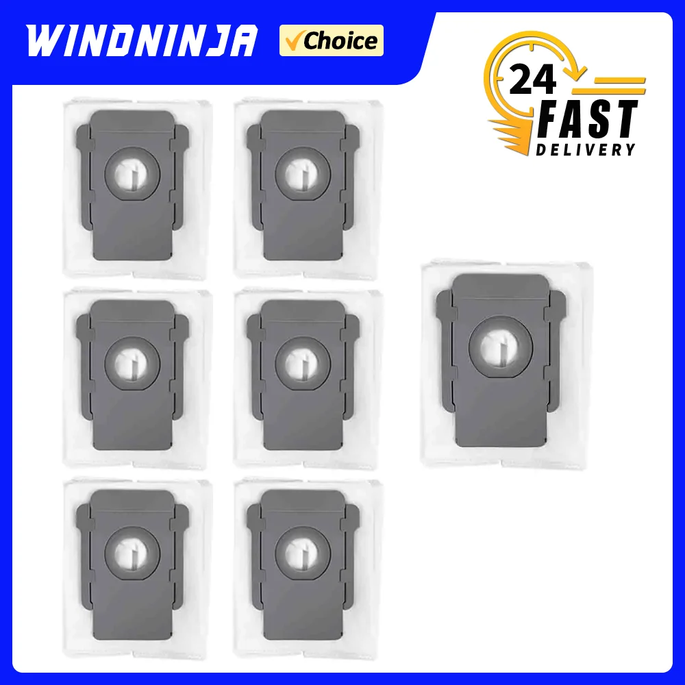 Staubbeutel für iRobot Roomba i3 i3+/i4 i4+/i5 i5+/i7 i7+/i6+/i8+/j7+/j8/j9+/E5 E6 E7 S9 S9+ Hocheffiziente Ersatz-Staubbeutel Image