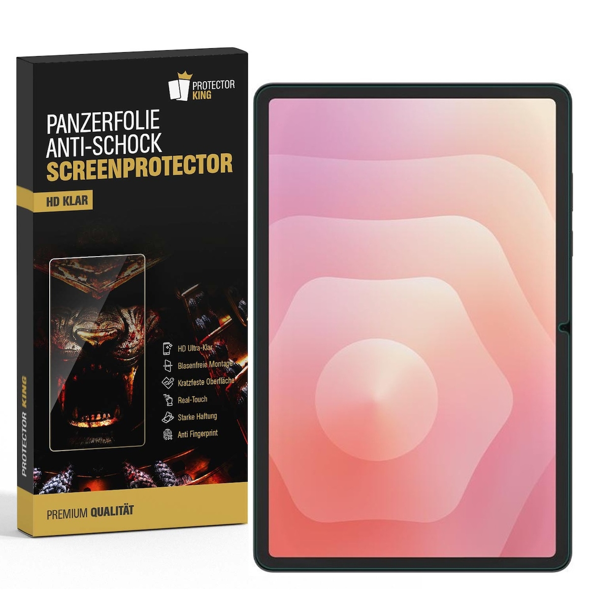 4x Panzerfolie für Samsung Galaxy Tab S11 Anti-Shock HD klar Displayschutz Schutzfolie Screen-Protector Image