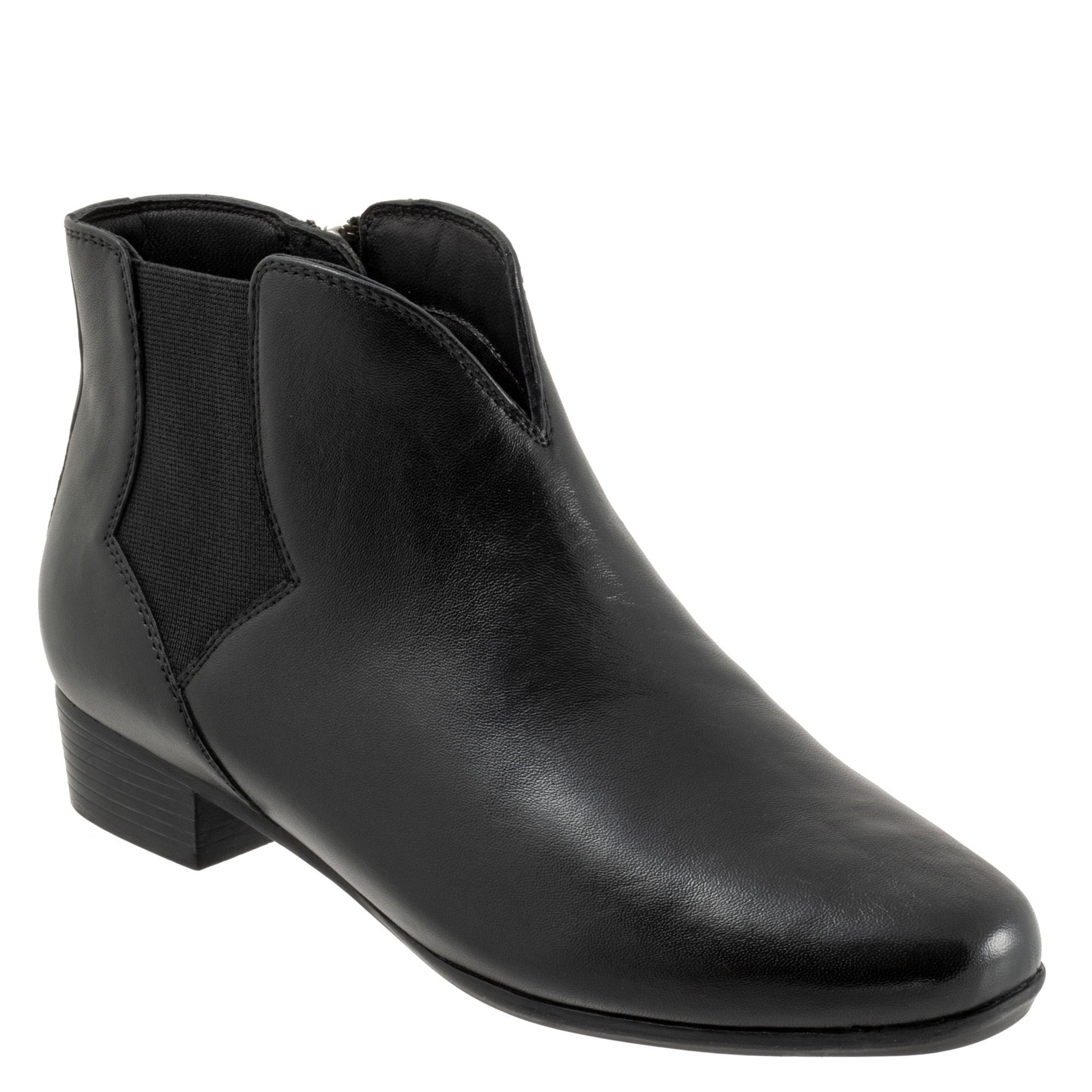 Trotters Monroe - Womens 8 Black Boot Medium