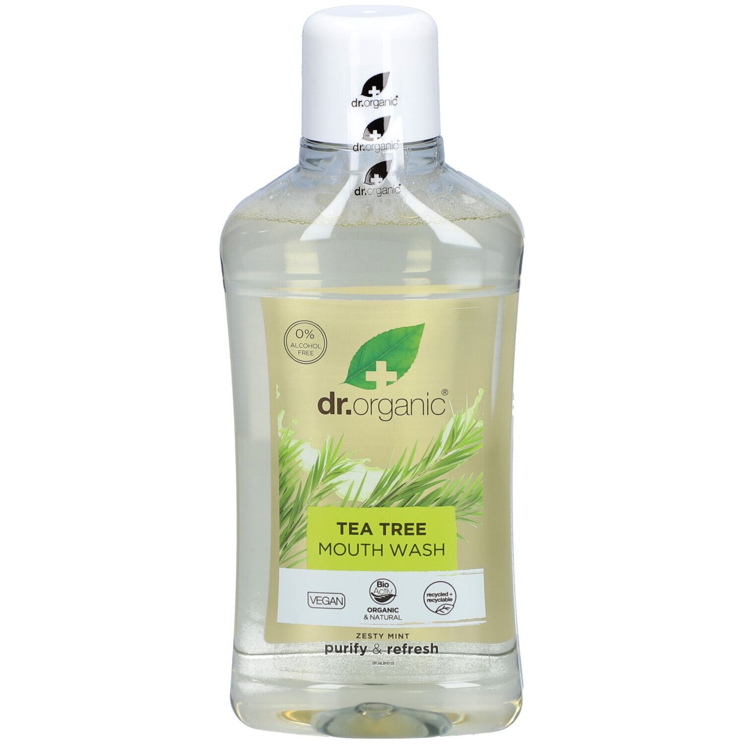 Dr Organic Tea Tree Collutorio 500 ml