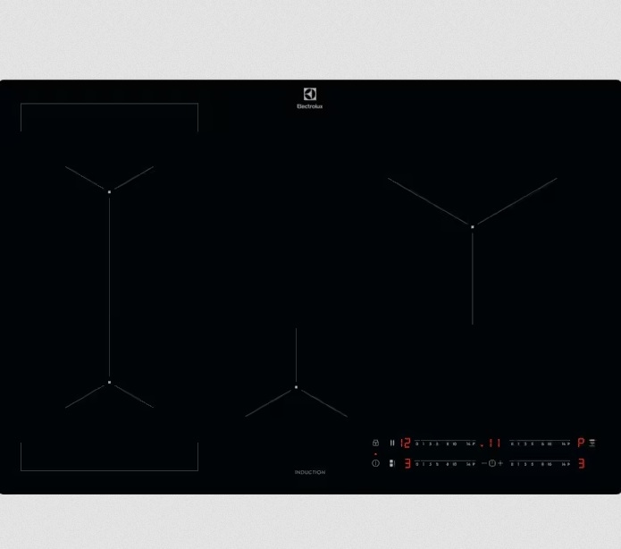 AEG Autarkes Kochfeld / Induktion / Hob²Hood / Slider-Bedienung / 80 cm / Aufliegend LIV834I Image