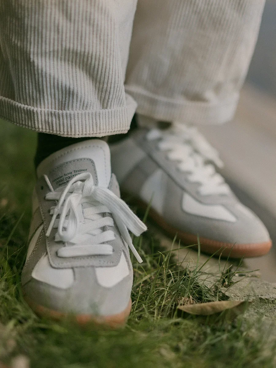 Maden Vintage Casual Sport Schuhe für Frauen Leder Wandern Turnschuhe Männer Plattform Wandern Athletisch Schuh Unisex Weiße Müßiggänger