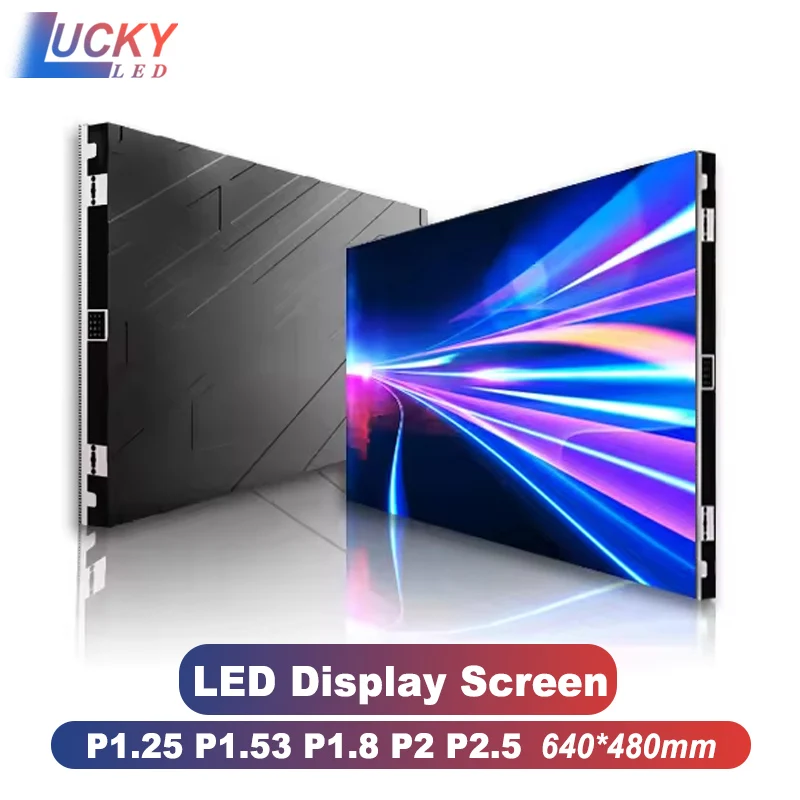 Hochwertige, ultraklare P2-Videowand-LED-Panel für den Innenbereich, 640 x 480 mm, P2-Videowand für Besprechungsräume, Einkaufszentrum, Büro Image