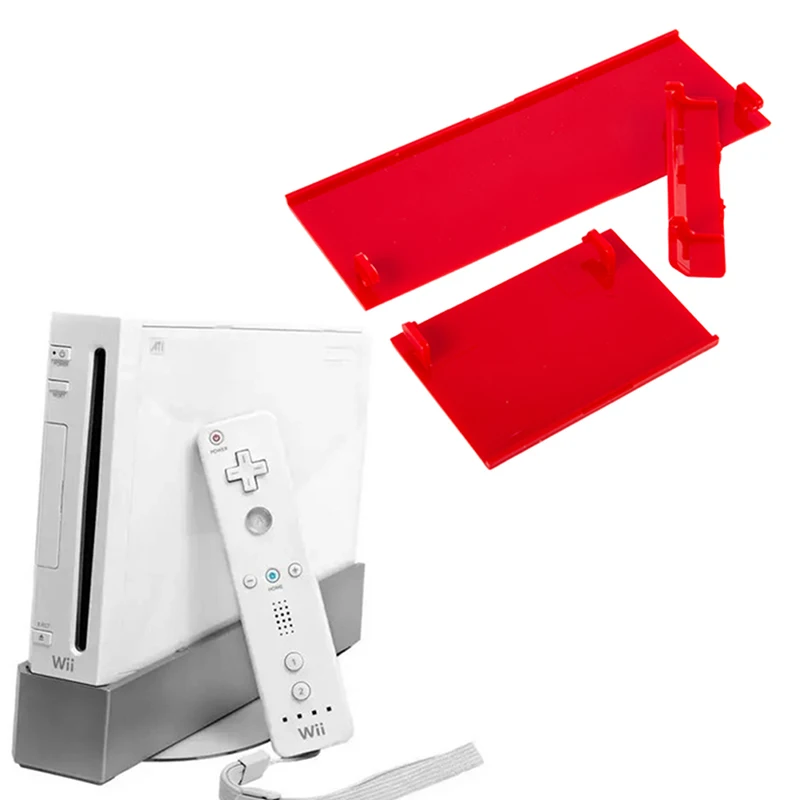 3 in 1 rote Memeory-Karte Tür schlitz abdeckung Deckel Abdeckungen für Nintendo Wii Konsole Ersatz Image
