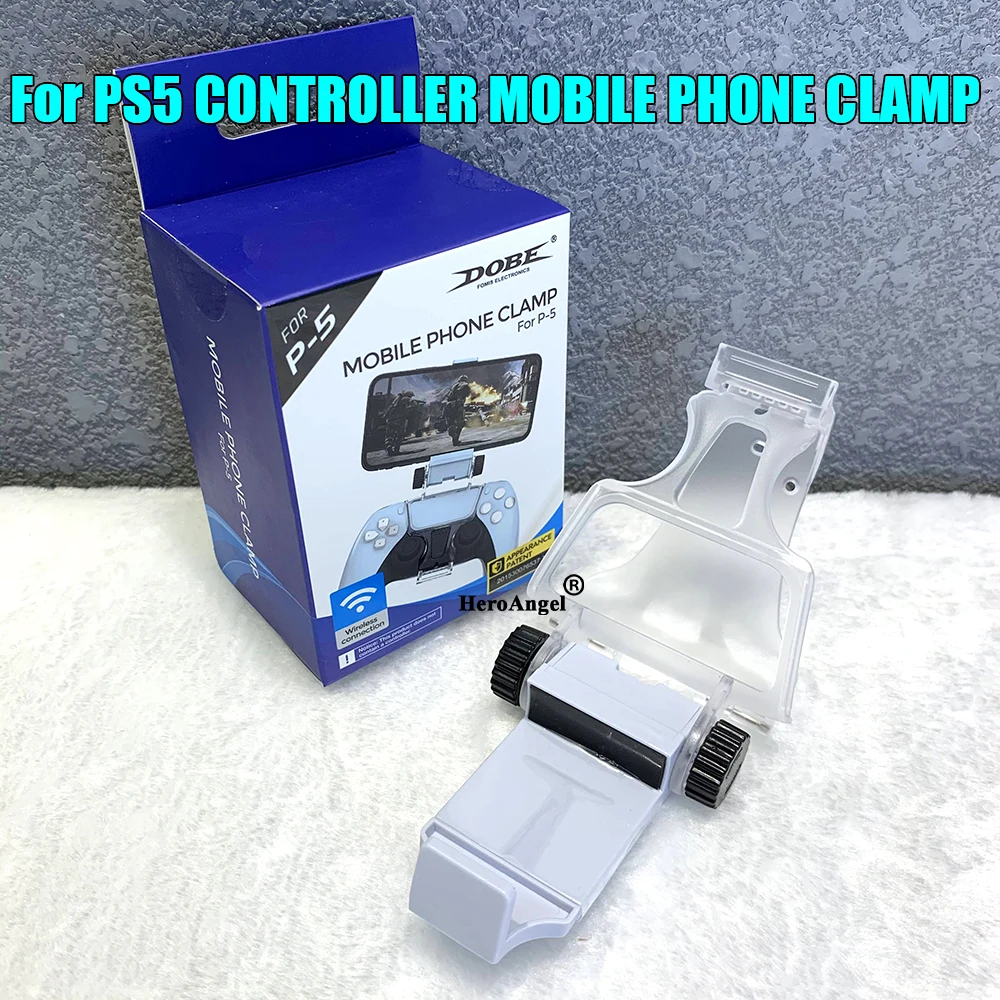 Für PS5 Gamepad Controller Smart Telefon Handy Halterung Unterstützung Clamp Clip Ständer Telefon Spiel Für Playstation 5 Zubehör Image