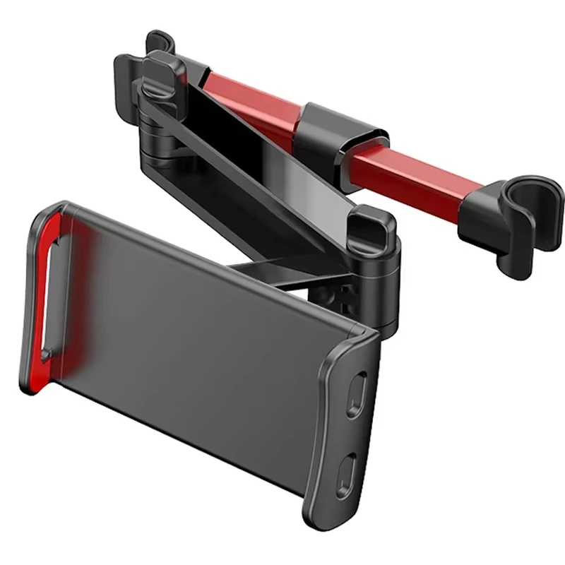 Cuscino posteriore per auto telescopico Supporto per telefono cellulare Tablet Sedile per auto rotante Supporto posteriore Poggiatesta Brac Ket per tablet telefono 4-11 pollici