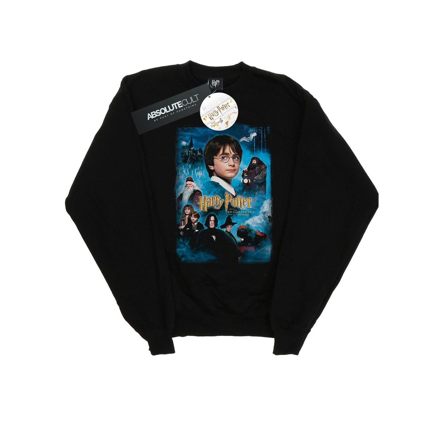 Harry Potter - "Philosopher's Stone" Sweatshirt für Mädchen (Schwarz) Image