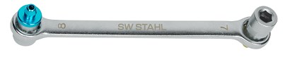 Sw Stahl Bremsenentlüftungsschlüssel, 7 x 8 mm [Hersteller-Nr. 01452L-1] Image