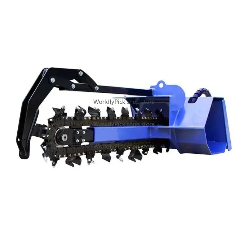 Grabenfräse mit hydraulischer Scheibenkette, Drehmaschinen für Bauernhof, Bodenfräsen, Neu Image