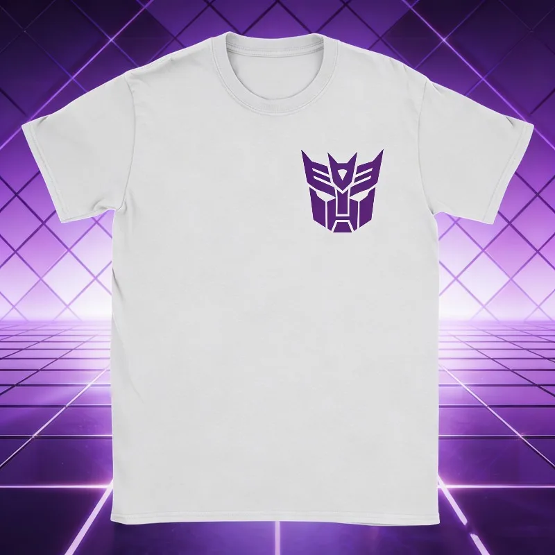 2025-26 Sommer Transformers Decepticons Soundwave 100% Baumwolle Gedruckt T-shirt Männer Roboter Vintage Crewneck Plus Größe Kleidung