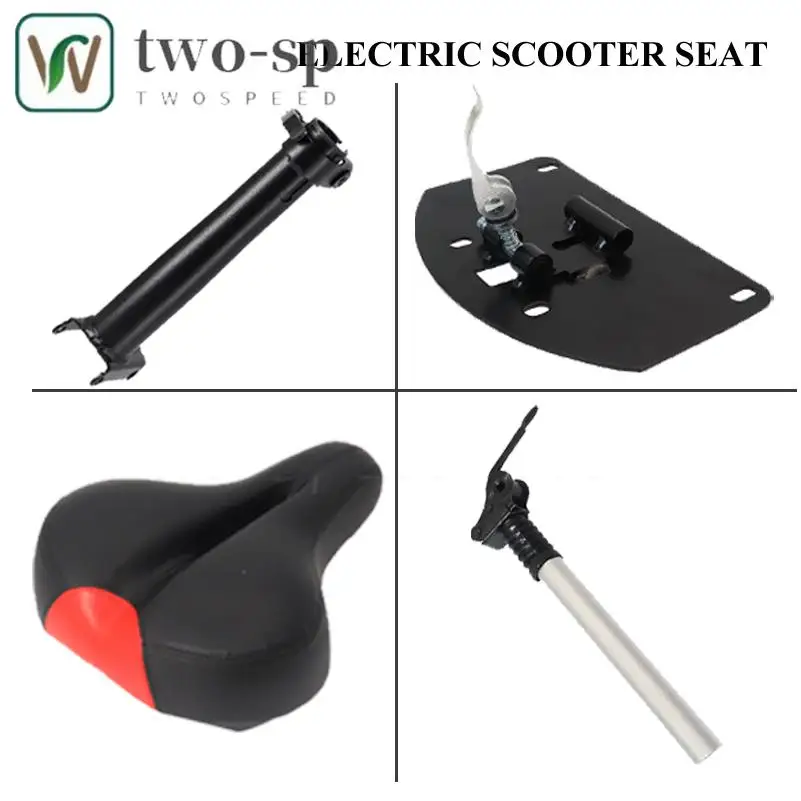 10-Zoll-Elektroroller, faltbar, höhenverstellbar, stoßdämpfender Stuhl für KUGOO M5 Pro Elektroroller, Klappsitz, Sattel Image