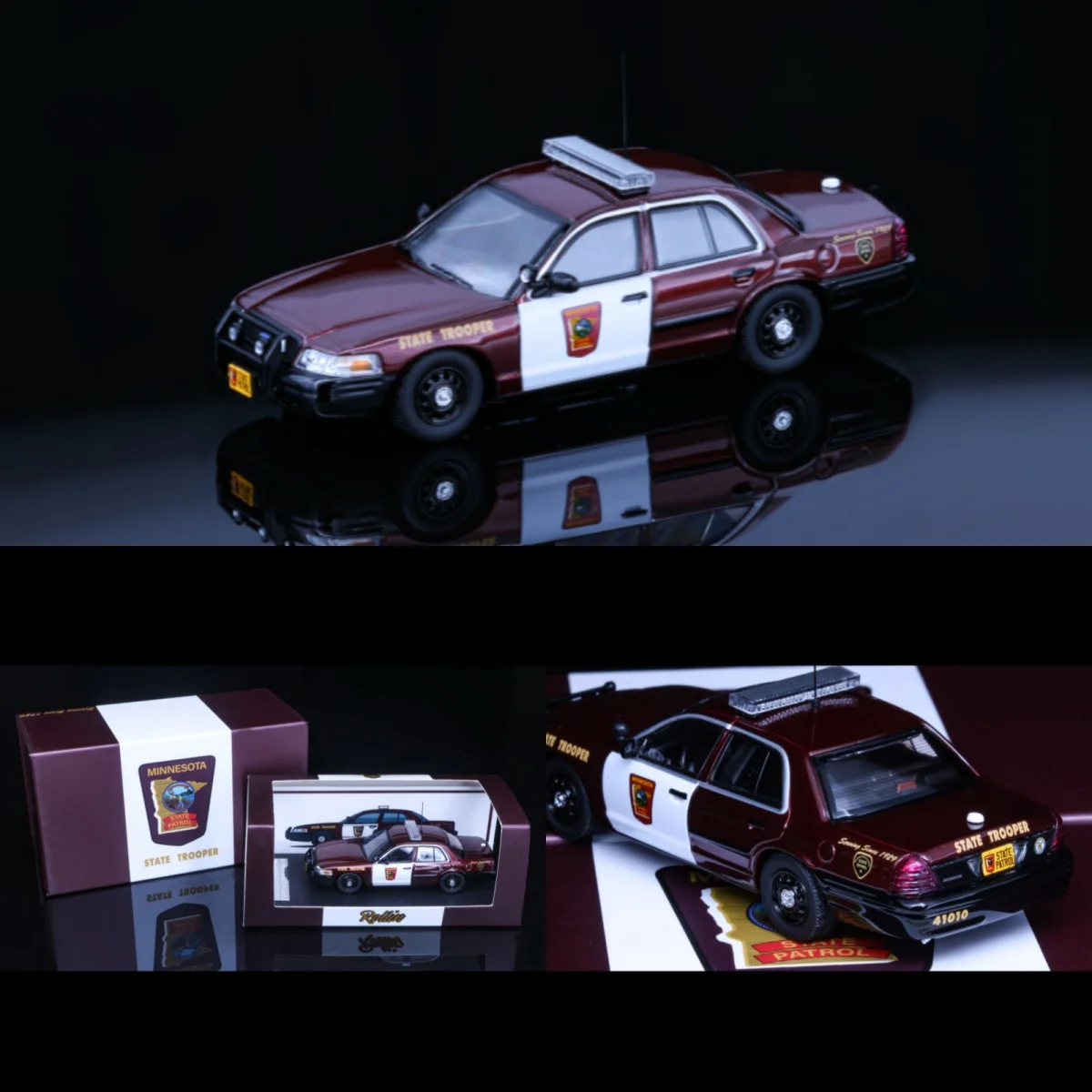 Rollin 1/64 Victoria Crown Minnesota MSP Legierungsautomodus Image