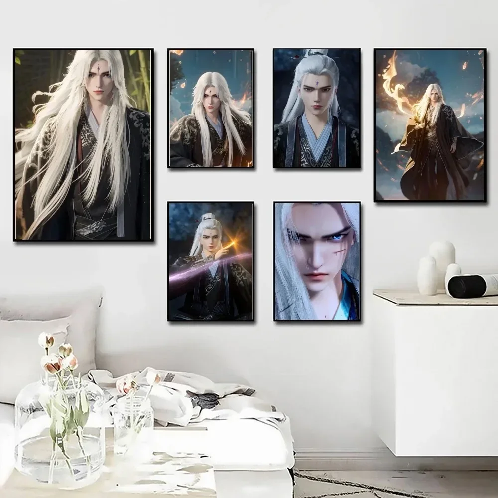 1 Stück Wang Lin Anime Renegade Immortal Poster Poster Kunstdruck Bar Wohnzimmer Möbel Dekor Image