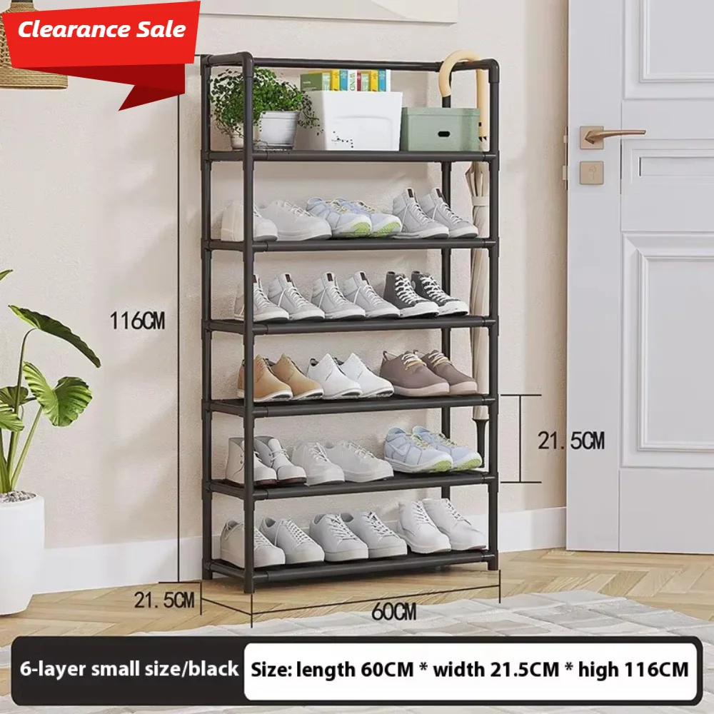 Haushalt Multi Schichten Einfache Schuh Racks Hause Eingang Vermietung Schuh Schrank Große Kapazität Multilayer Schlafsaal Lagerung Rack Sparen